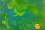 Moda Marble Botanicals Green/Blue