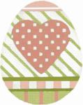 MS1381C Heart Egg Dot Heart