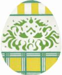 MS1384D Damask Egg 