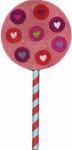 MS980B Heart Spots Lollipop
