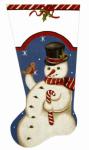 MSMLT137 Snowman Sock