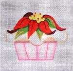 RCHO314 Poinsettia Cupcake