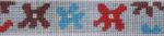 Wacky Flowers Needlepoint Bookmark