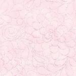 Feathery Florals Quilt Backing - Baby Pink