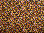 Candy corns on purple