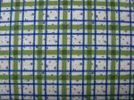 Green and blue checker board