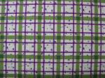 Green and purple checker board