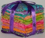Summer Breeze Batik Fat Quarters by Mirah - FQ-08