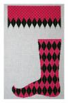 DH3757 - Pink Diamond on Black Jester