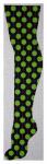 DH3764 - Green Checked dot on Black Ginny