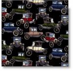 Timeless Treasures-Antique Cars-gm-c6441
