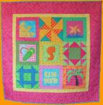 Summer 9 Patch Quilt