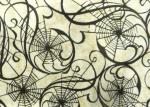 Floragraphix Hallowgraphix Jason Yenter Spider Web Spiderweb Cotton Fabric Quilt Fabric AB0102