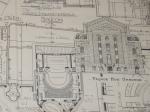 Paris Architecture Vintage etchings France Map Vintage Style Print Cotton Fabric Quilt Fabric AC033