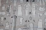 Sewing Fashion Designer Vintage Worth Vogue Style Dress Making Collection Pattern Retro Dress Cotton Fabric Quilt Fabric AC039