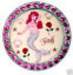 Fluff Sexy Pin Up Mermaid Rhinestone Purse Mirror NEW
