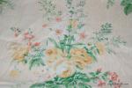 REM317 -- 8 1/2 yard BOLT Classic English Garden Chintz Print Cyrus Clark Yellow Woodgrain Floral Heavy Weight Cotton Fabric Drapery Fabric Orig Price $425, SALE $39 WHOLE piece!