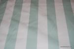 REM337 -- 2.7 YARD PIECE Zimmer and Rhode Italian Woven Wintergreen and White Stripe Fabric