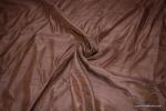 WB12 True Vintage Retro Antique Slubby Chocolate Brown Faux Silk Drapery fabric