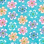 Moda Amelia 22161 13 Tempting Turquoise Flowers