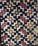 SINGLE CHAIN AROUND OMBRE'D SQUARES