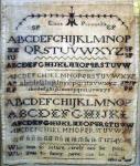 PHILADELPHIA SAMPLER - ELIZA PENNOCK 1808