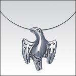 Salish Eagle Sm. Pendant