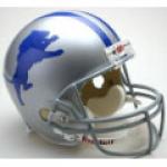 Detroit Lions Throwback 62-68 Riddell Full Size Authentic Football Helmet