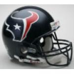 Houston Texans Riddell Full Size Authentic Football Helmet