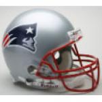 New England Patriots Riddell Full Size Authentic Football Helmet