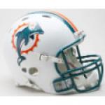 Miami Dolphins Riddell Revolution Full Size Authentic Football Helmet