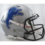 Detroit Lions Riddell Revolution Speed Full Size Authentic Football Helmet
