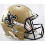 New Orleans Saints Riddell Revolution Speed Full Size Authentic Football Helmet