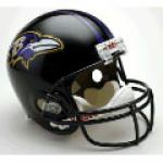 Baltimore Ravens Riddell Full Size Replica Football Helmet