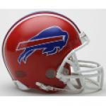 Buffalo Bills Throwback 87-01 Riddell Mini Football Helmet