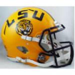 LSU Tigers Riddell Revolution Speed Full Size Authentic Football Helmet