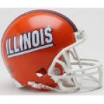 Illinois Fighting Illini Riddell Mini Football Helmet