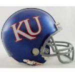 Kansas Jayhawks Riddell Mini Football Helmet