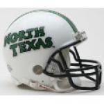 North Texas Mean Green Riddell Mini Football Helmet