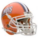 Illinois Fighting Illini Schutt Authentic Full Size College Football Helmet