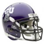 TCU Horned Frogs Schutt Authentic Full Size College Football Helmet