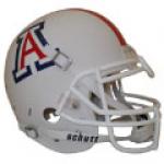 Arizona Wildcats White Schutt Authentic Full Size College Football Helmet