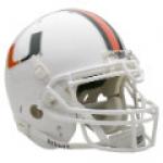 Miami Hurricanes Schutt Authentic Full Size College Football Helmet