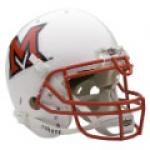 Miami-Ohio Redhawks Schutt Authentic Full Size College Football Helmet