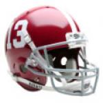 Alabama Crimson Tide Schutt Replica Full Size College Football Helmet