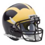 Michigan Wolverines Schutt Authentic Mini Football Helmet