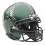 Hawaii Warriors Schutt Authentic Mini Football Helmet