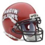 Louisiana-Lafayette Ragin Cajuns Schutt Authentic Mini Football Helmet