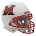 Miami-Ohio Redhawks Schutt Authentic Mini Football Helmet