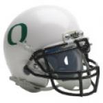 Oregon Ducks White Schutt Authentic Mini Football Helmet